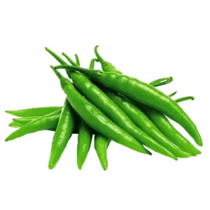 Green chilies